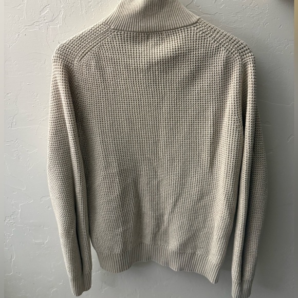 J. Crew Factory Men's Quarter Zip Sweater - Picture 4 of 5